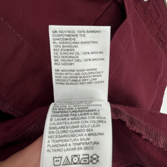 The North Face Shipler Full Zip Hoodie Womens Size Medium Deep Garnet Red - Picture 14 of 16